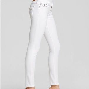 True Religion White Casey Skinny Jean